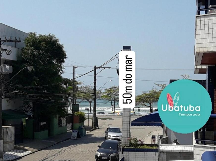 Apto 12-2 Com Churrasqueira - Beira Mar - Sirlei Ubatuba Exteriér fotografie
